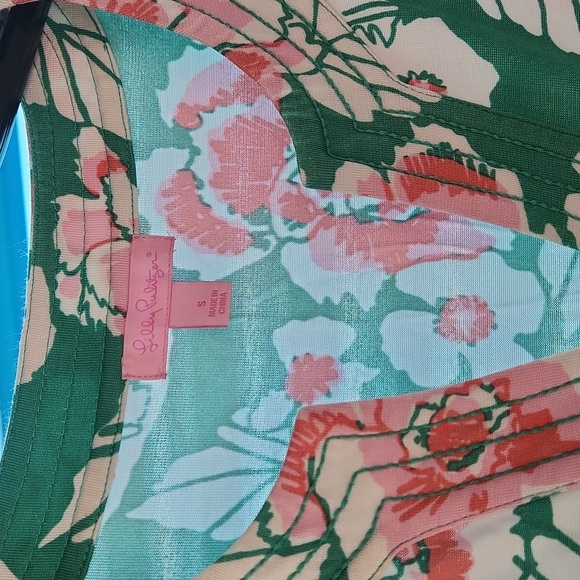 Lilly Pulitzer Twyla Floral Knee Length Dress SM - Picture 2 of 3